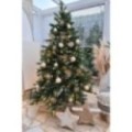 Künstlicher Premium Weihnachtsbaum Nordmanntanne LED, 180 cm hoch