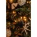 Künstlicher Premium Weihnachtsbaum Nordmanntanne LED, 180 cm hoch