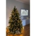 Künstlicher Premium Weihnachtsbaum Nordmanntanne LED, 180 cm hoch