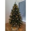 Künstlicher Premium Weihnachtsbaum Nordmanntanne LED, 180 cm hoch