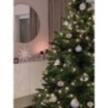 Künstlicher Premium Weihnachtsbaum Nordmanntanne LED, 210 cm hoch
