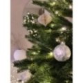 Künstlicher Premium Weihnachtsbaum Nordmanntanne LED, 210 cm hoch