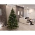 Künstlicher Premium Weihnachtsbaum Nordmanntanne LED, 210 cm hoch