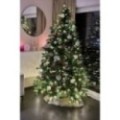 Künstlicher Premium Weihnachtsbaum Nordmanntanne LED, 210 cm hoch