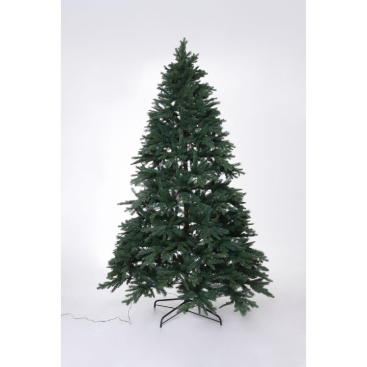 Künstlicher Premium Weihnachtsbaum Nordmanntanne LED, 270 cm hoch