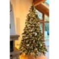 Künstlicher Premium Weihnachtsbaum Nordmanntanne LED, 300 cm hoch
