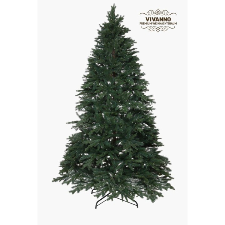 Künstlicher Premium Weihnachtsbaum Nordmanntanne LED, 300 cm hoch