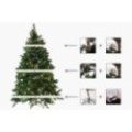 Künstlicher Premium Weihnachtsbaum Nordmanntanne LED, 300 cm hoch
