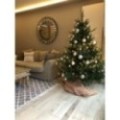 Künstlicher Premium Weihnachtsbaum Fichte, 150 cm hoch