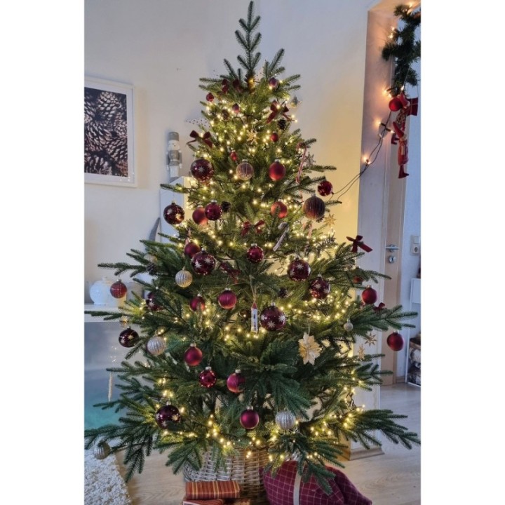 Künstlicher Premium Weihnachtsbaum Fichte, 180 cm hoch