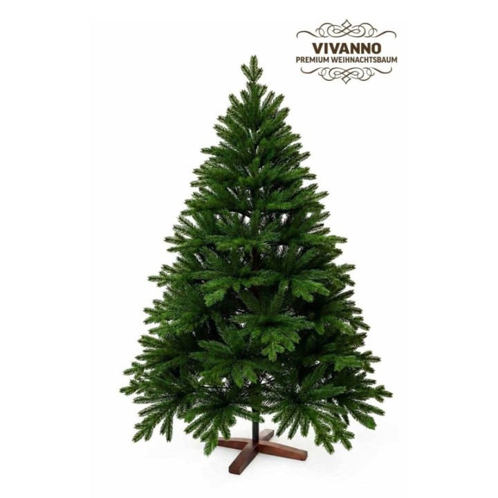 Künstlicher Premium Weihnachtsbaum Nordmanntanne, 180 cm hoch