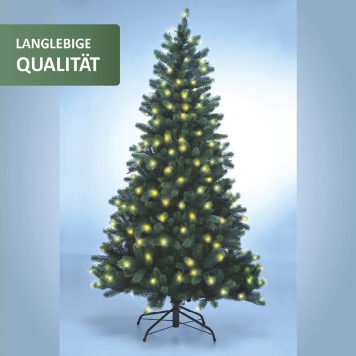 Premium LED Spritzguss Blautanne, ca. 180cm
