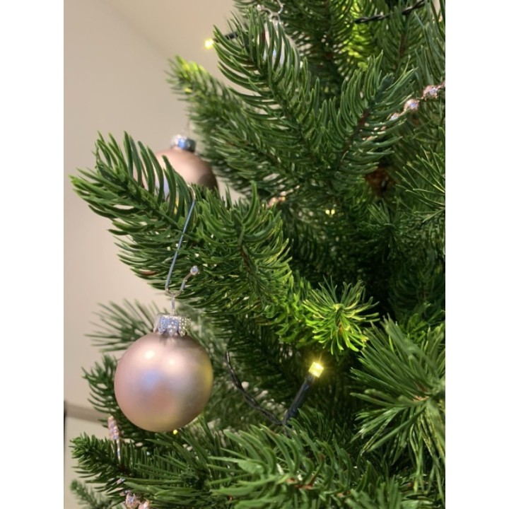 Künstlicher Premium Weihnachtsbaum Nordmanntanne, 180 cm hoch