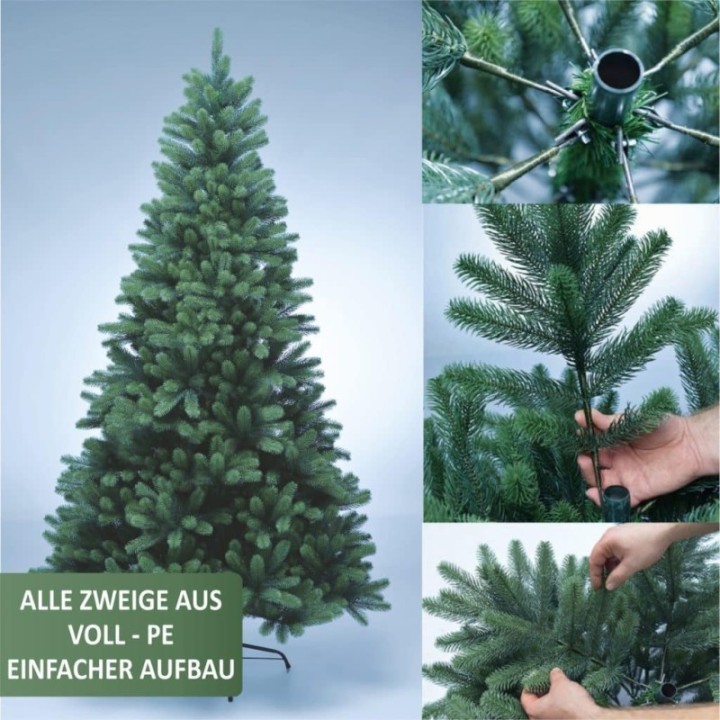 Premium Spritzguss Blautanne, ca. 210cm