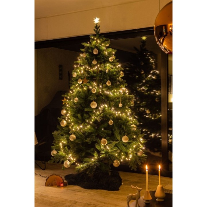 Künstlicher Premium Weihnachtsbaum Nordmanntanne, 210 cm hoch