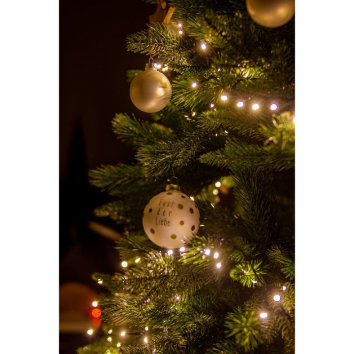 Künstlicher Premium Weihnachtsbaum Nordmanntanne, 210 cm hoch