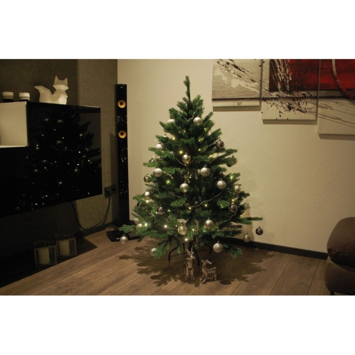 Künstlicher Weihnachtsbaum Premium Nordmanntanne, 120 cm hoch
