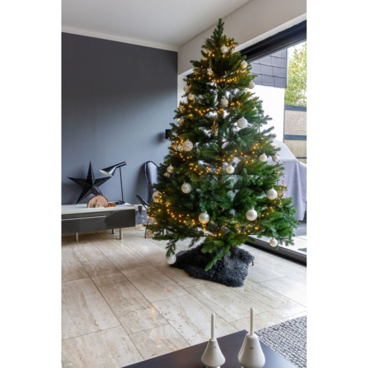 Künstlicher Premium Weihnachtsbaum Nordmanntanne, 210 cm hoch