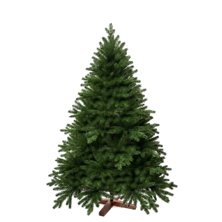 Künstlicher Premium Weihnachtsbaum Nordmanntanne, 240 cm hoch