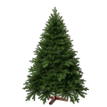 Künstlicher Premium Weihnachtsbaum Nordmanntanne, 270 cm hoch