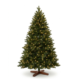 Künstlicher Premium Weihnachtsbaum Nordmanntanne LED, 270 cm hoch