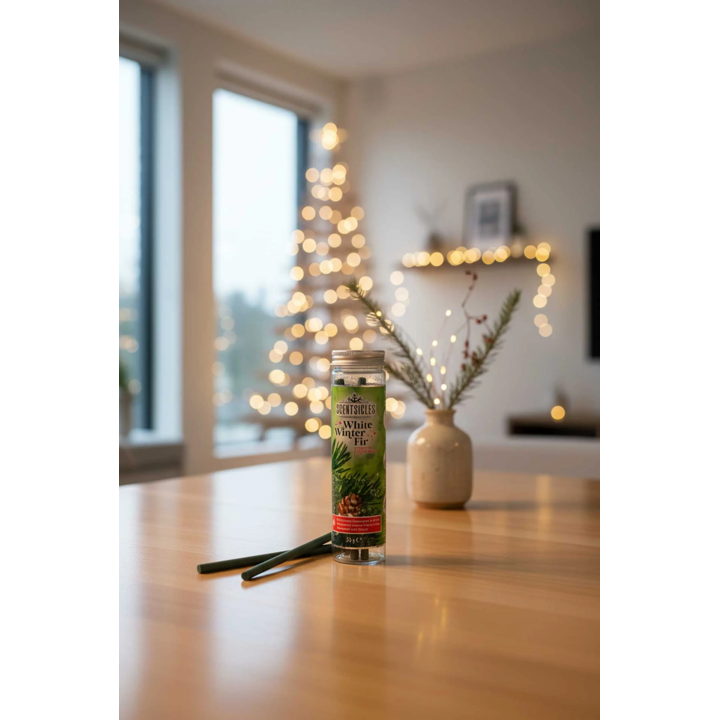 Duftstäbchen mit Haken für Weihnachtsbaum in verschiedenen Duftnoten