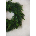 Weihnachtskranz Tannenkranz Kunstkranz gemischt grün, 60x13 cm