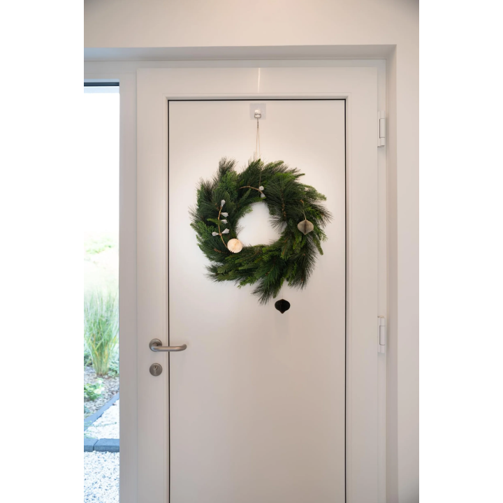 Weihnachtskranz Tannenkranz Kunstkranz gemischt grün, 60x13 cm