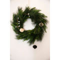 Weihnachtskranz Tannenkranz Kunstkranz gemischt grün, 60x13 cm