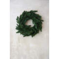 Weihnachtskranz Tannenkranz Kunstkranz grün, 50x10 cm