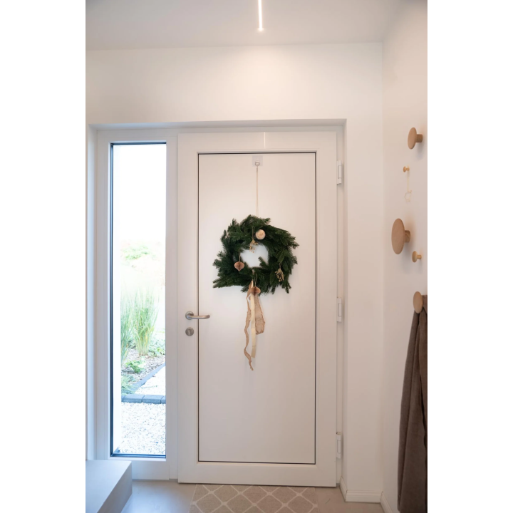 Weihnachtskranz Tannenkranz Kunstkranz grün, 50x10 cm