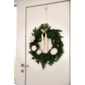 Weihnachtskranz Tannenkranz Kunstkranz grün, 60x11 cm