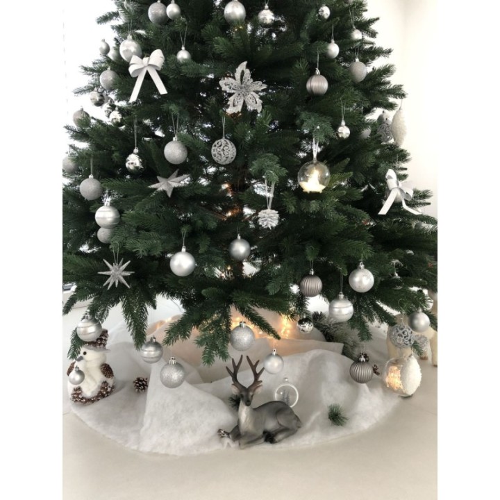 Künstlicher Premium Weihnachtsbaum Nordmanntanne, 240 cm hoch