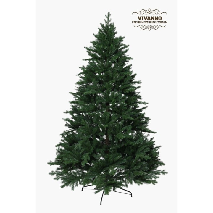 Künstlicher Premium Weihnachtsbaum Nordmanntanne, 270 cm hoch