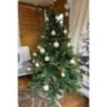 Künstlicher Premium Weihnachtsbaum Nordmanntanne LED, 150 cm hoch