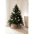Künstlicher Premium Weihnachtsbaum Nordmanntanne LED, 150 cm hoch