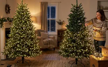 Künstliche Weihnachtsbäume - Welche Beleuchtung